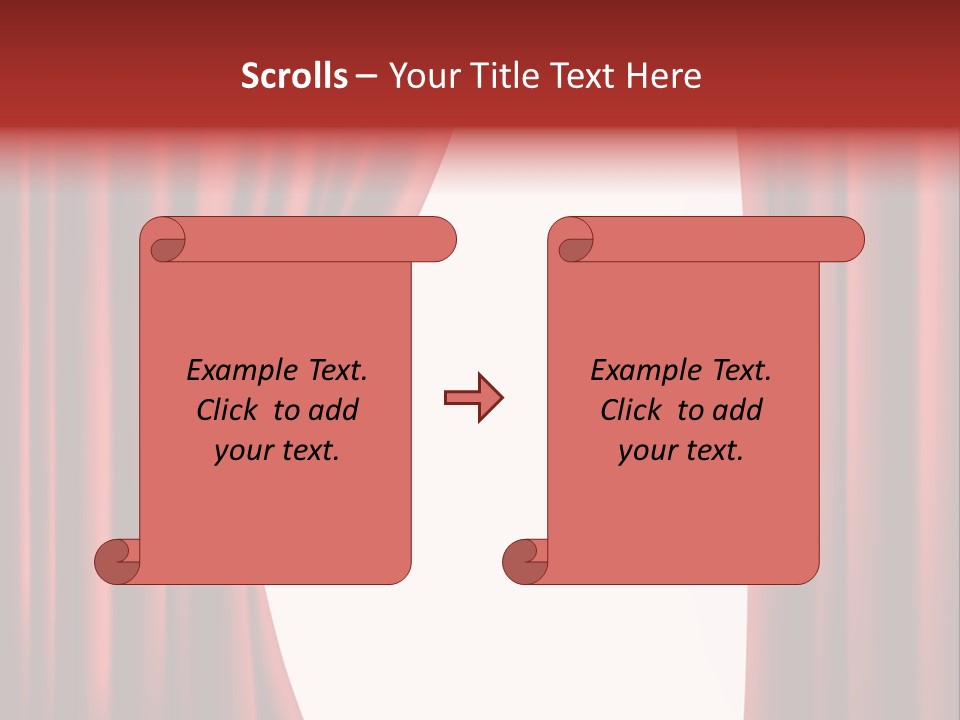 Actor Design Backdrop PowerPoint Template
