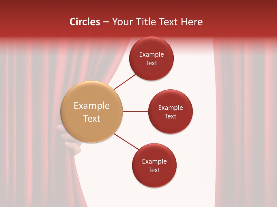 Actor Design Backdrop PowerPoint Template