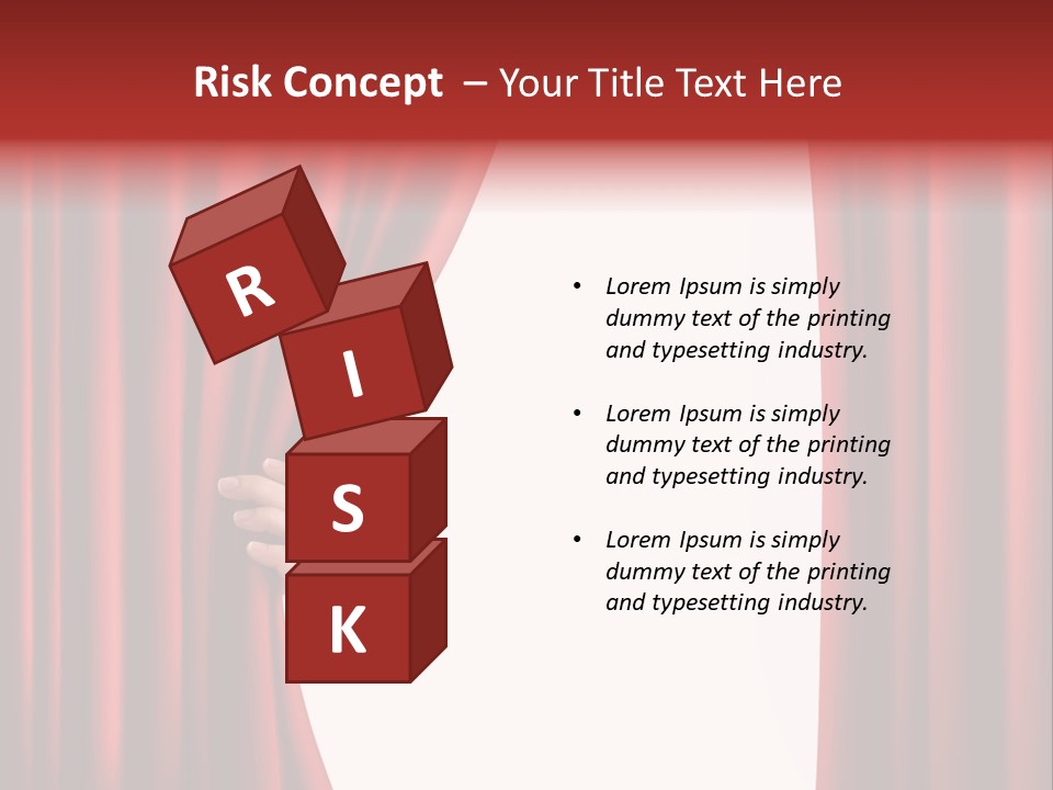 Actor Design Backdrop PowerPoint Template