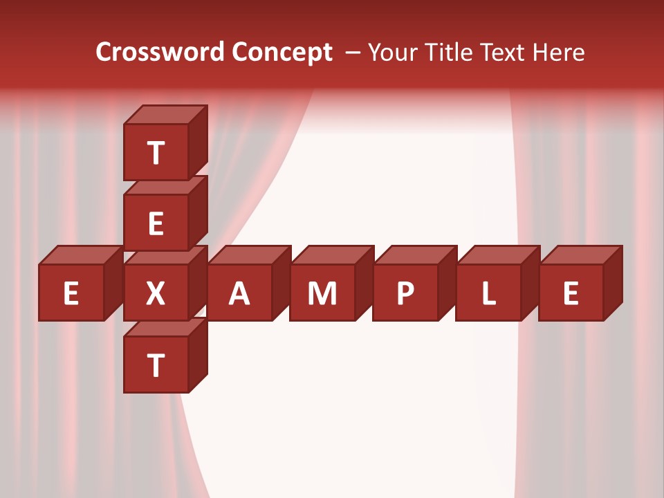 Actor Design Backdrop PowerPoint Template