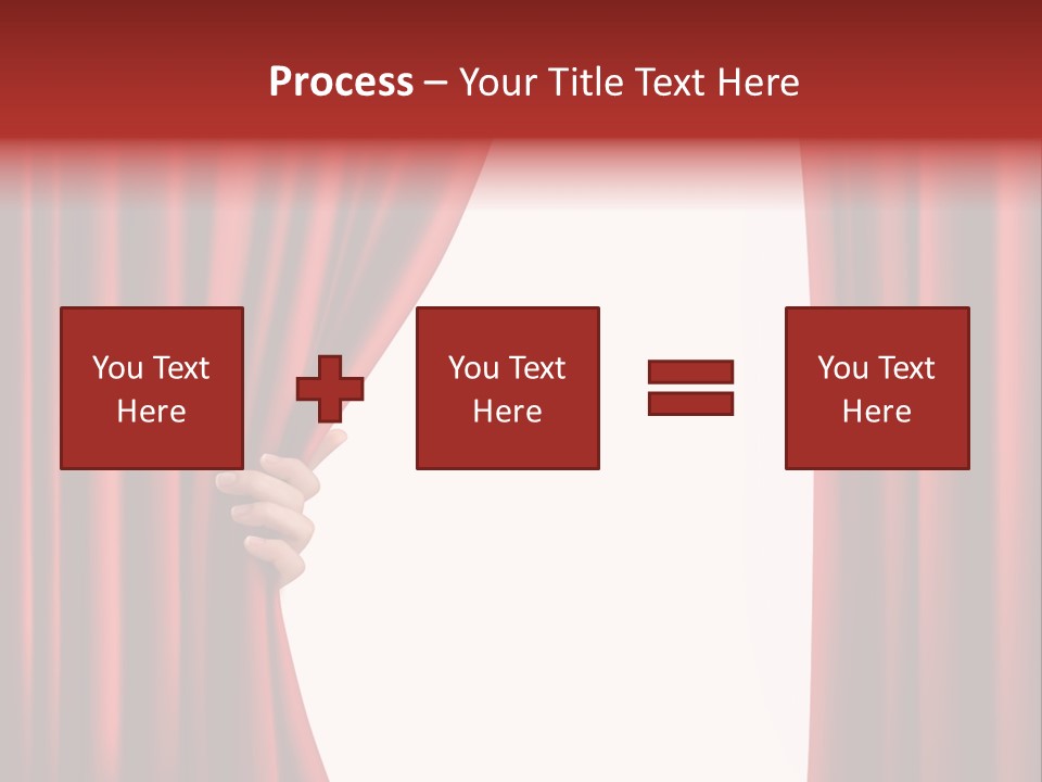 Actor Design Backdrop PowerPoint Template