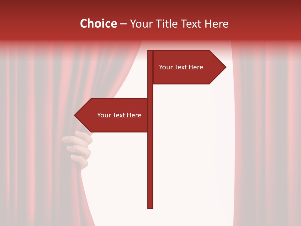 Actor Design Backdrop PowerPoint Template