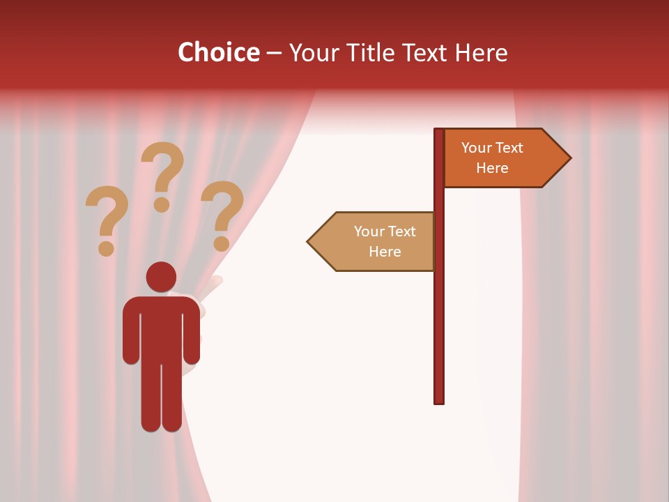 Actor Design Backdrop PowerPoint Template