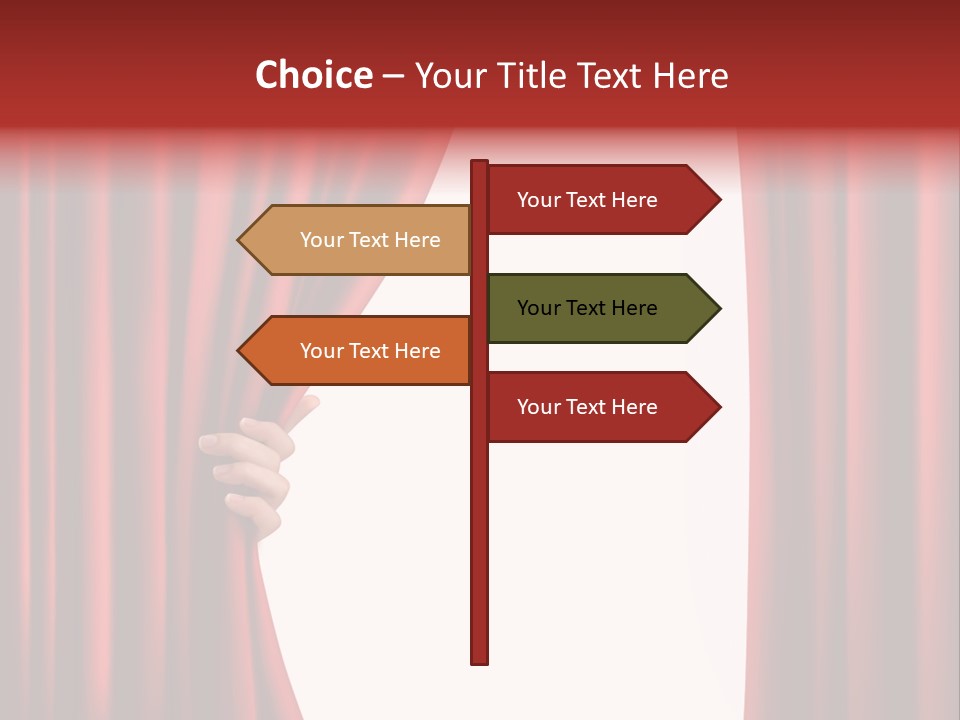 Actor Design Backdrop PowerPoint Template