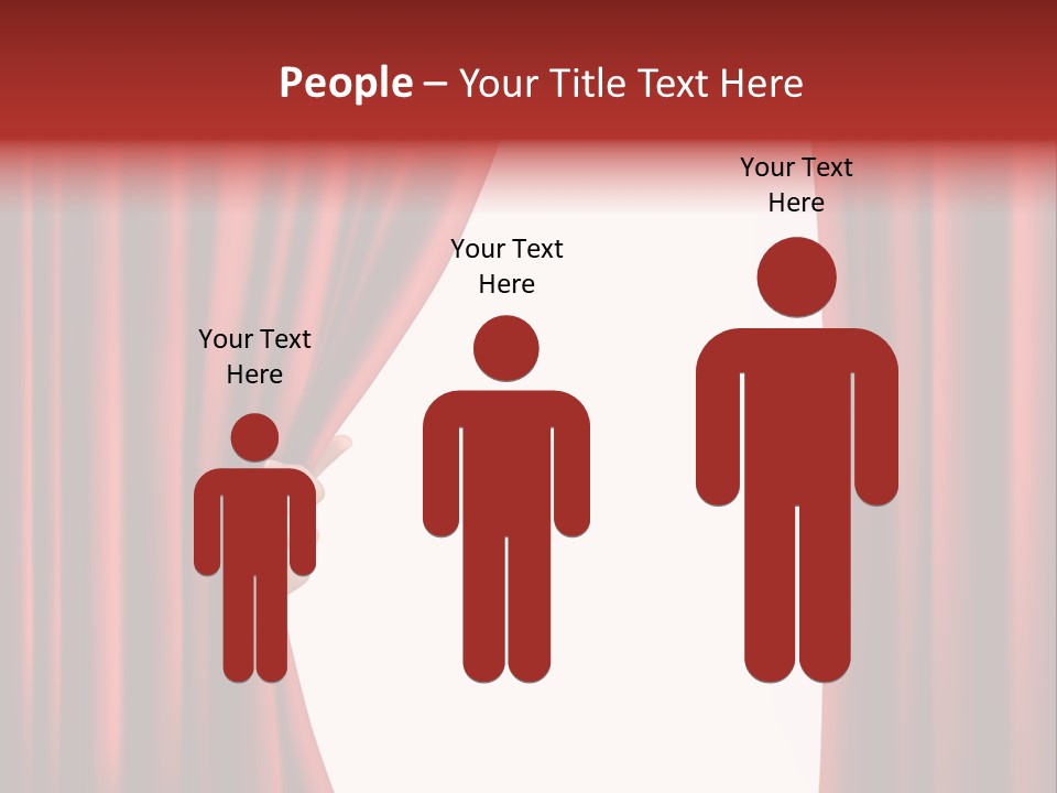 Actor Design Backdrop PowerPoint Template