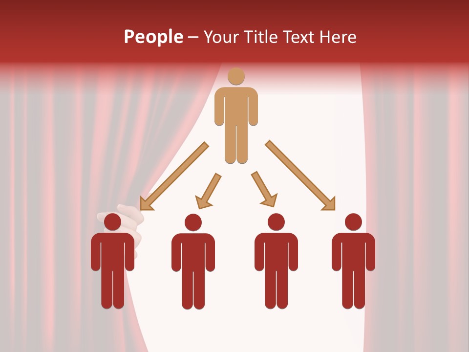 Actor Design Backdrop PowerPoint Template