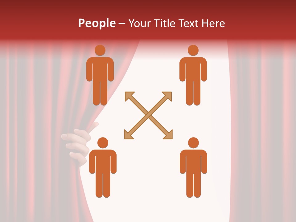 Actor Design Backdrop PowerPoint Template