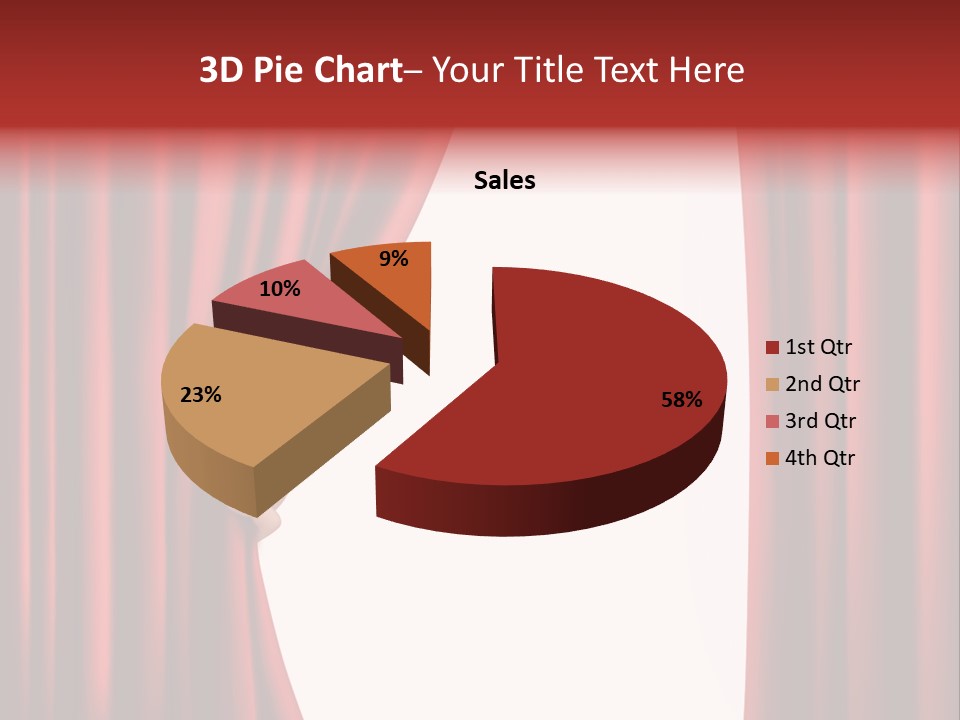 Actor Design Backdrop PowerPoint Template