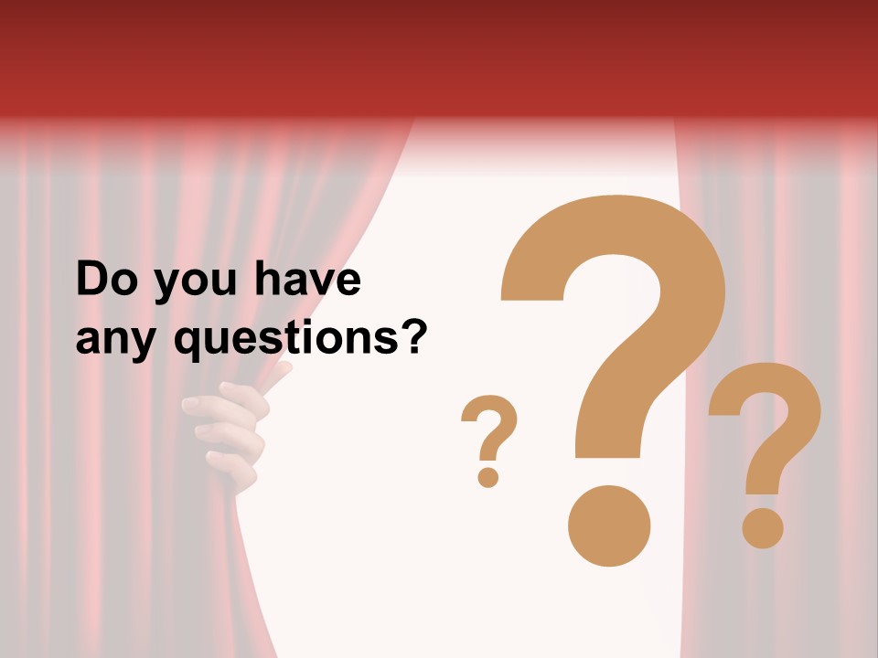 Actor Design Backdrop PowerPoint Template