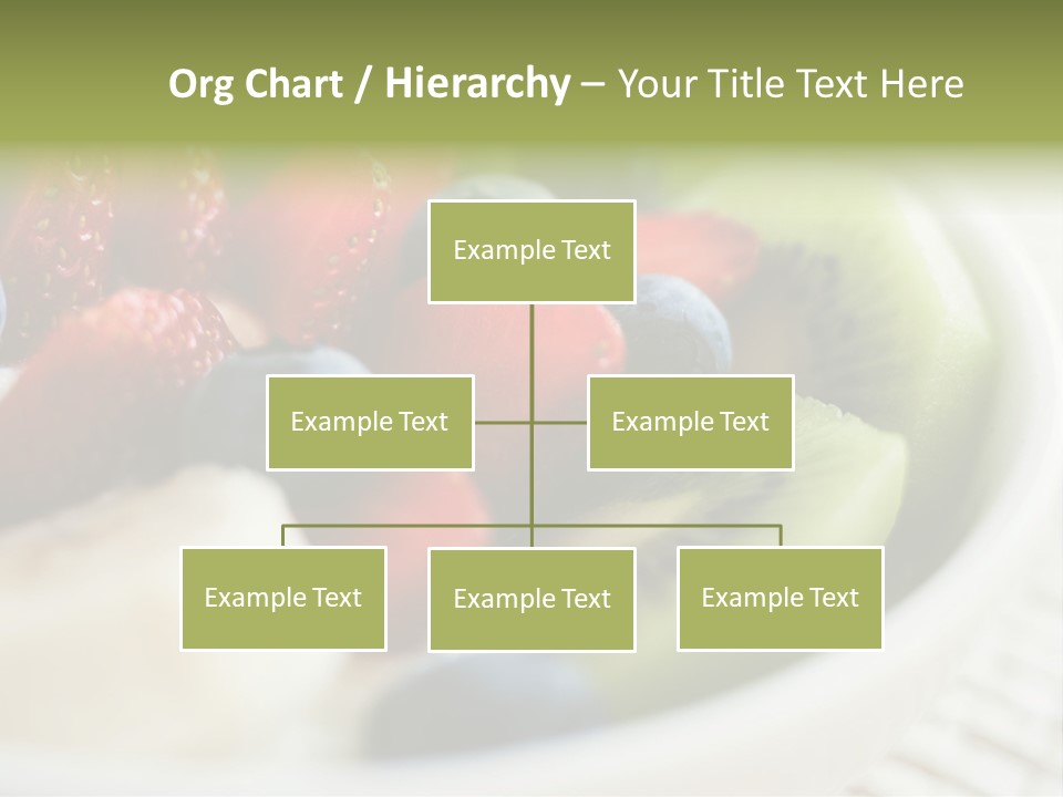 Colorful Slim Dessert PowerPoint Template