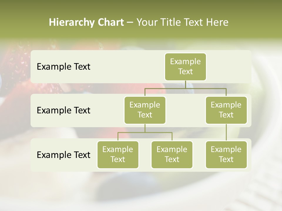 Colorful Slim Dessert PowerPoint Template
