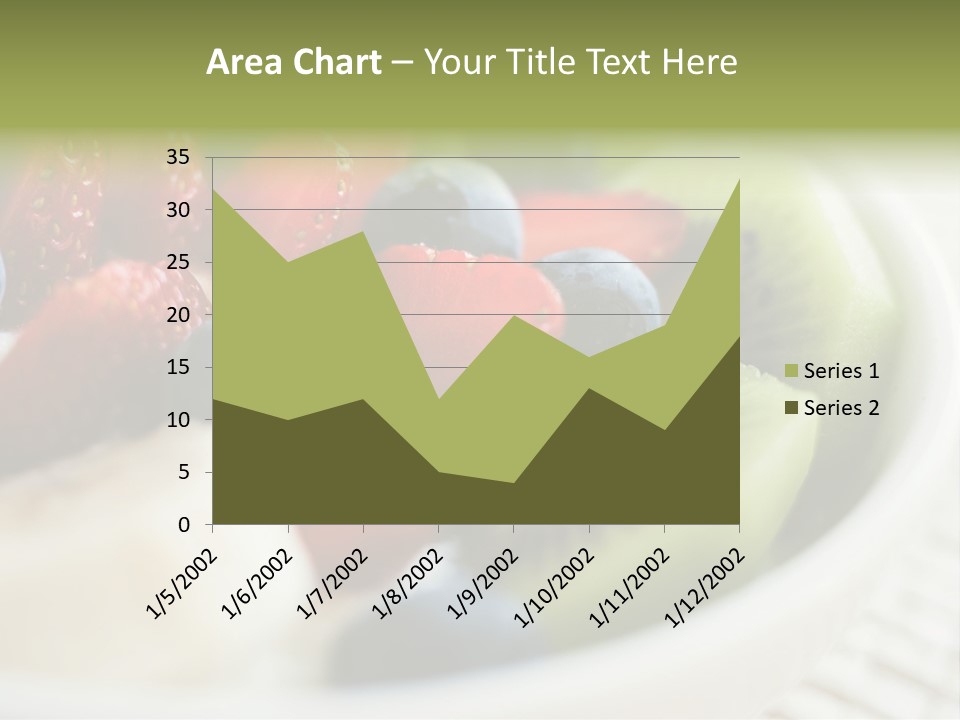 Colorful Slim Dessert PowerPoint Template