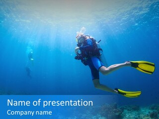 Breath Scene One PowerPoint Template