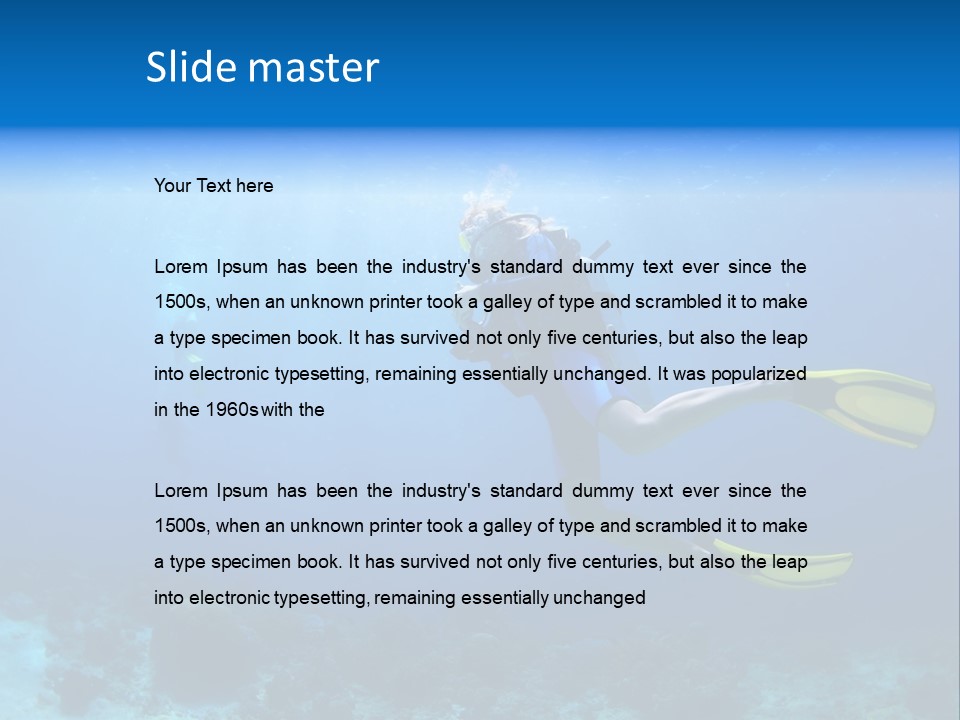 Breath Scene One PowerPoint Template