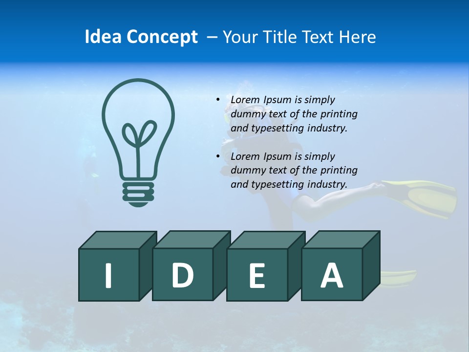 Breath Scene One PowerPoint Template