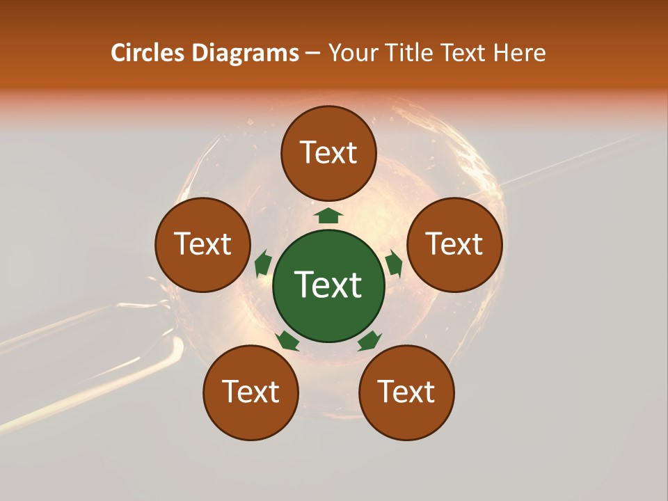Ivf Technique Molecular PowerPoint Template