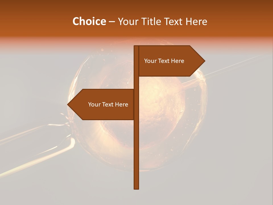 Ivf Technique Molecular PowerPoint Template