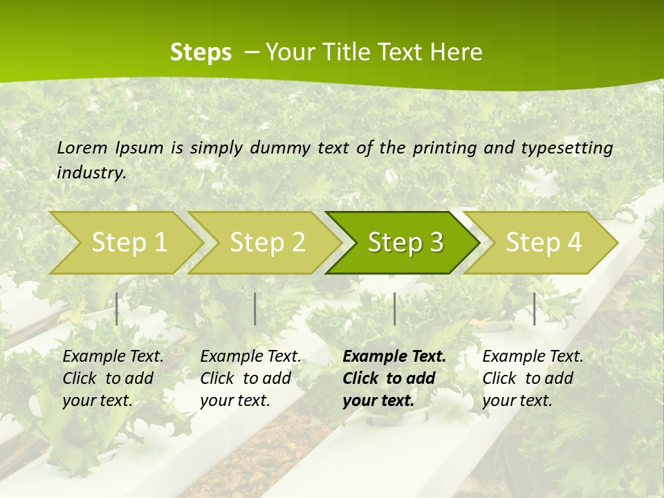 Food Farming Scene PowerPoint Template