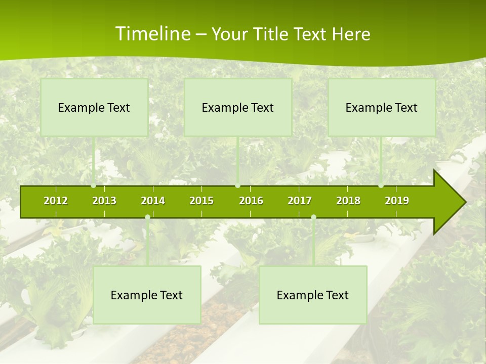 Food Farming Scene PowerPoint Template
