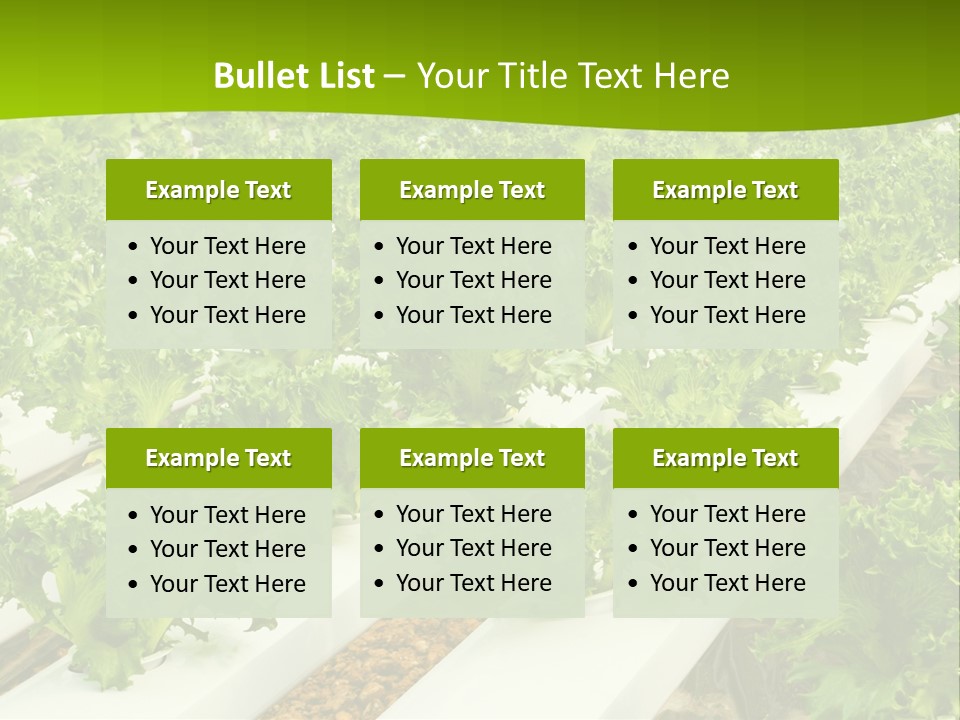 Food Farming Scene PowerPoint Template