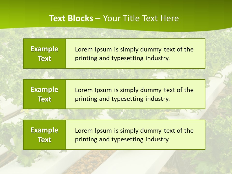 Food Farming Scene PowerPoint Template