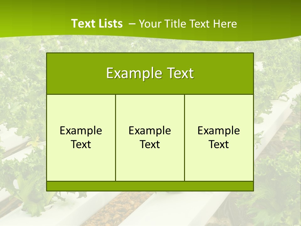 Food Farming Scene PowerPoint Template
