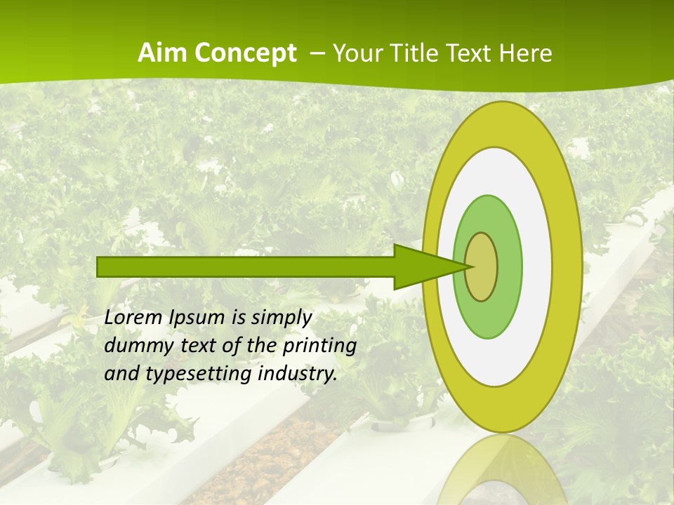 Food Farming Scene PowerPoint Template