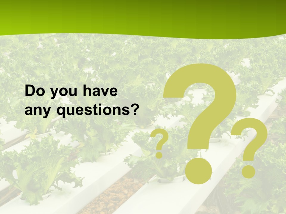 Food Farming Scene PowerPoint Template