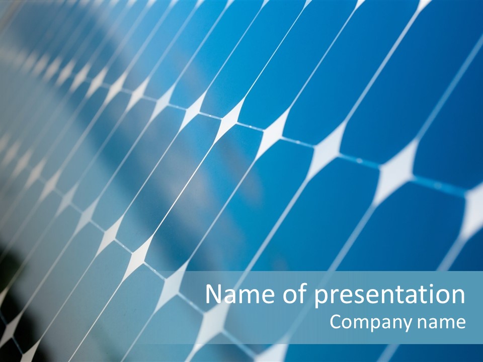 Technology New Renewable PowerPoint Template