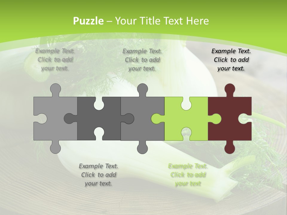 Closeup Condiment Freshness PowerPoint Template