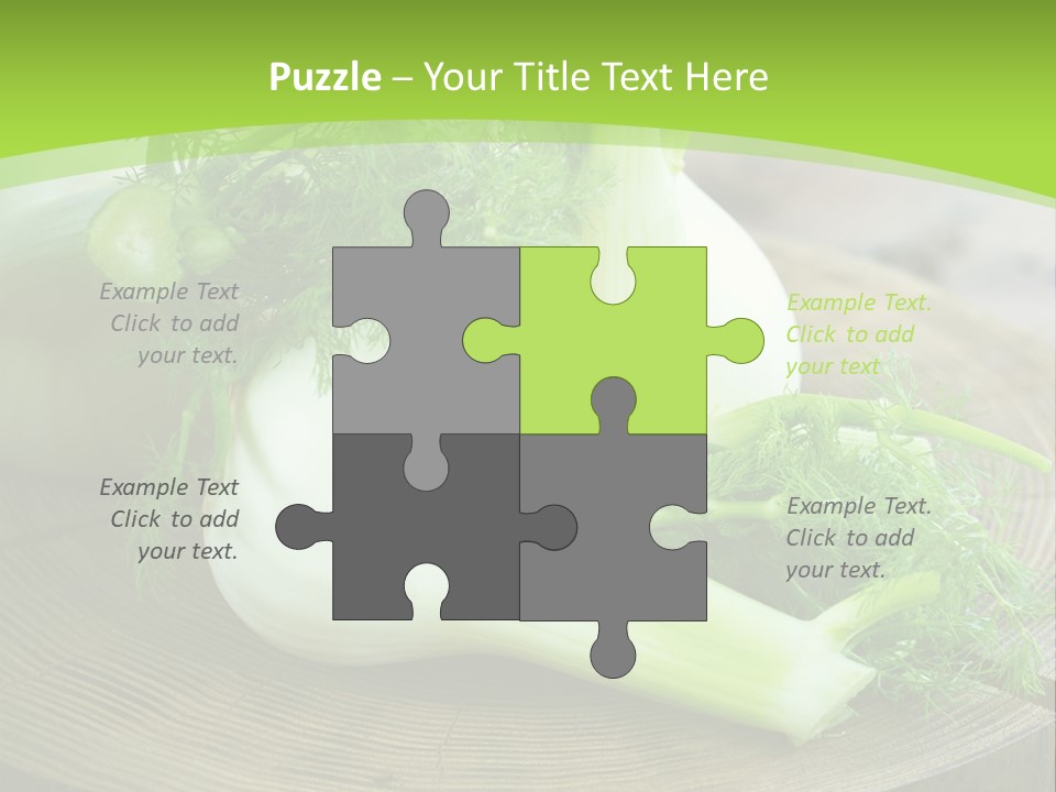 Closeup Condiment Freshness PowerPoint Template