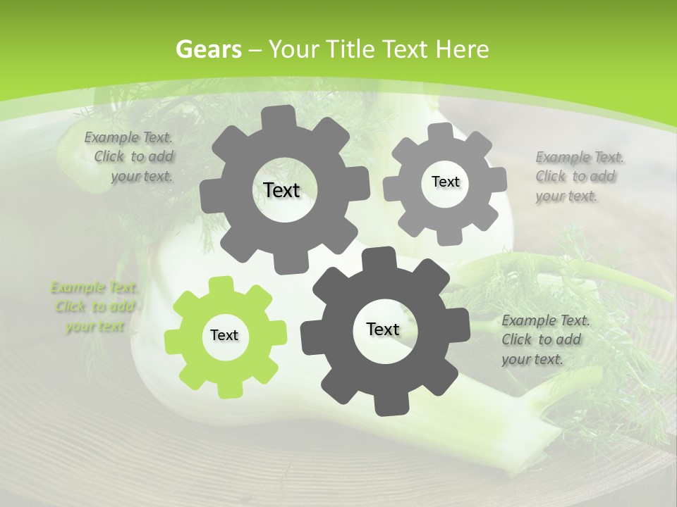 Closeup Condiment Freshness PowerPoint Template