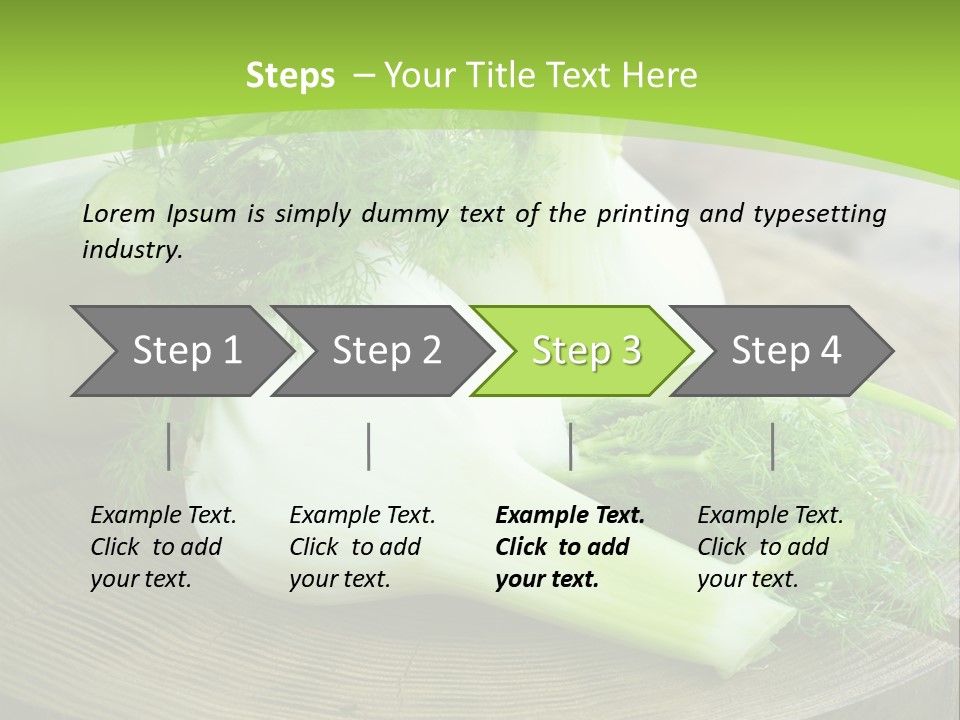 Closeup Condiment Freshness PowerPoint Template