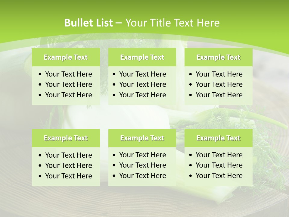 Closeup Condiment Freshness PowerPoint Template
