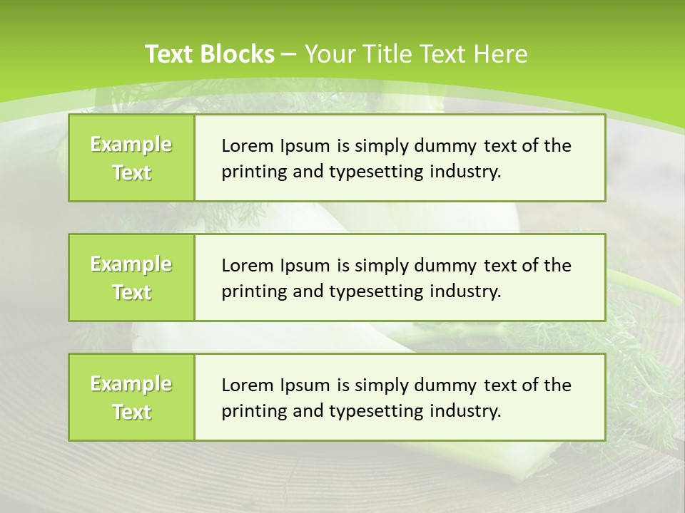 Closeup Condiment Freshness PowerPoint Template