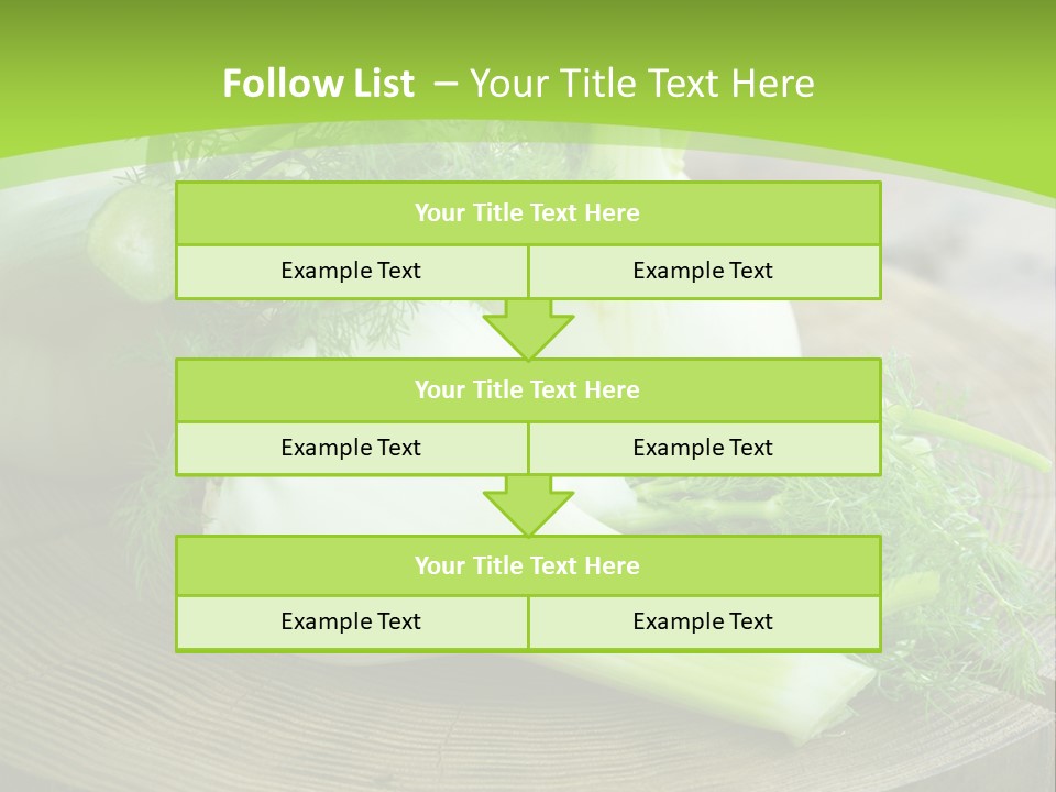 Closeup Condiment Freshness PowerPoint Template