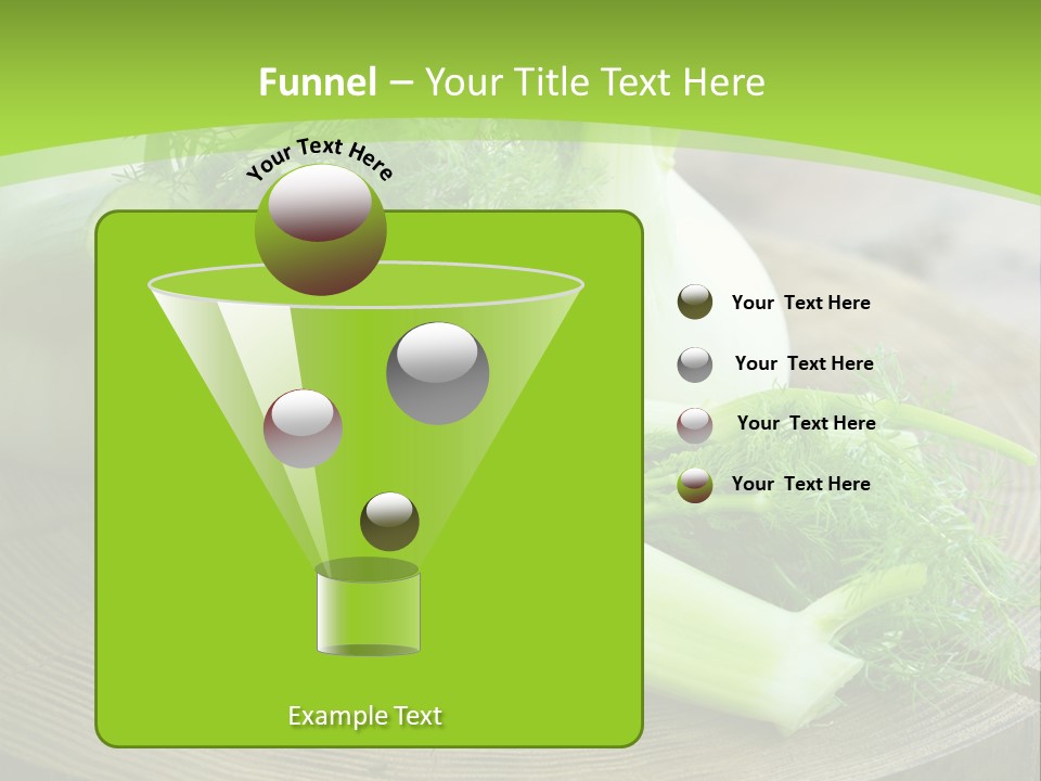 Closeup Condiment Freshness PowerPoint Template