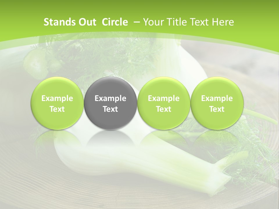 Closeup Condiment Freshness PowerPoint Template