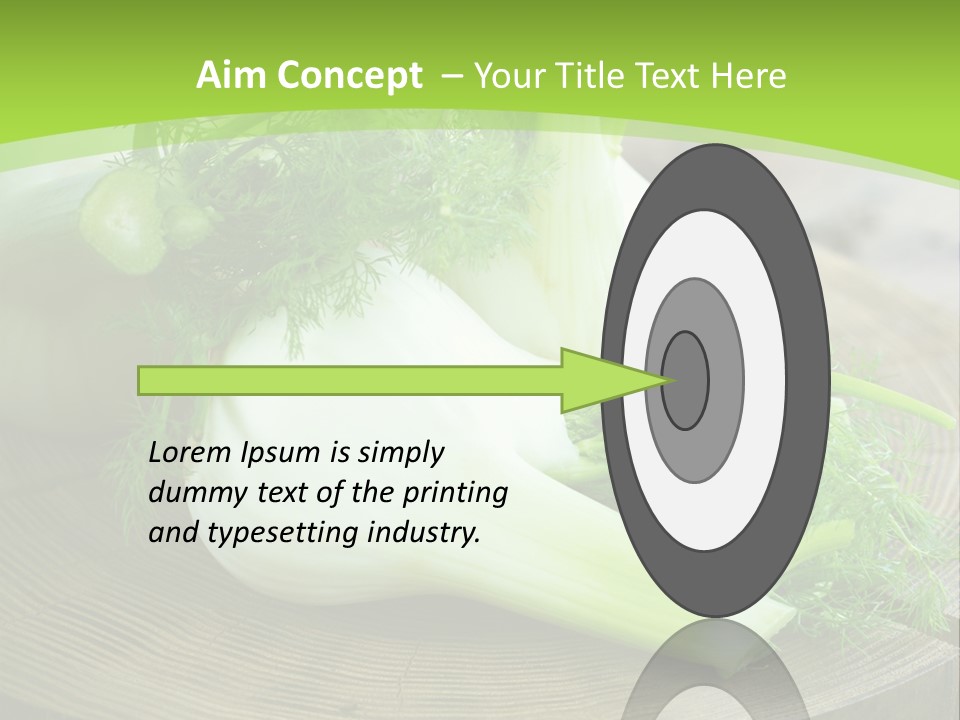 Closeup Condiment Freshness PowerPoint Template