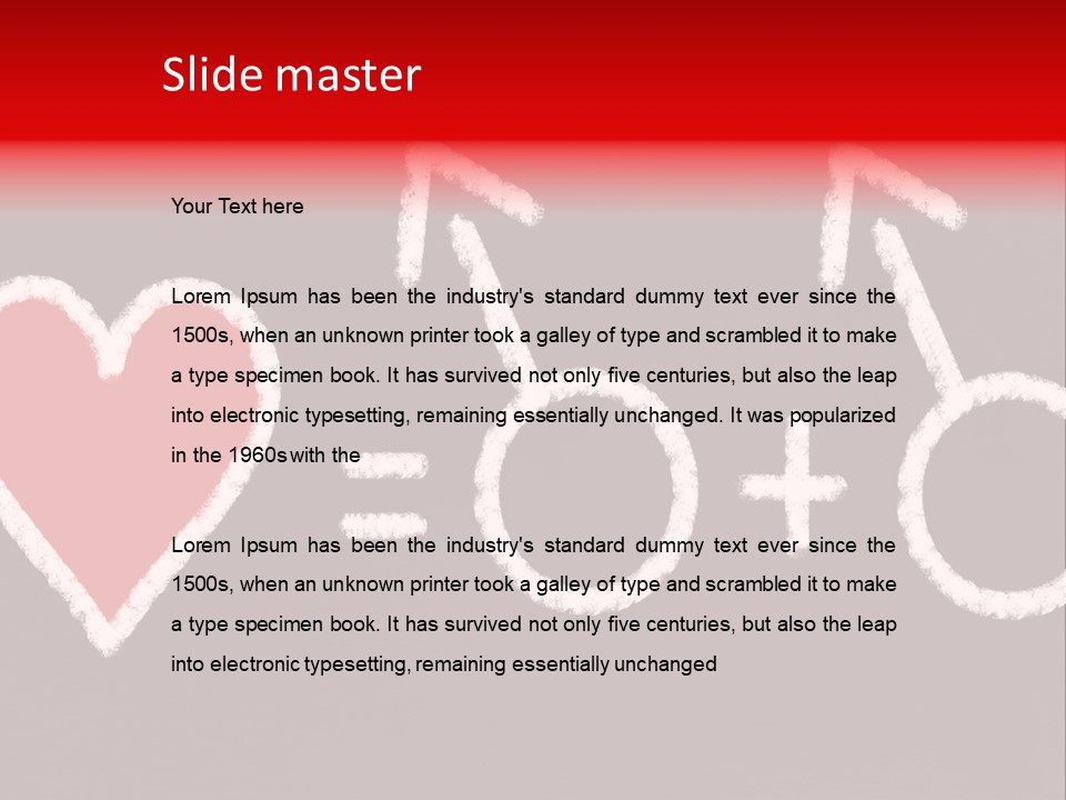 Pictogram Court Equality PowerPoint Template