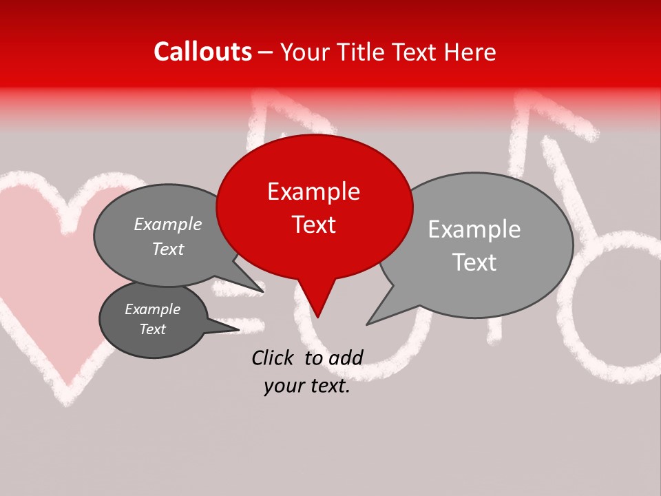 Pictogram Court Equality PowerPoint Template