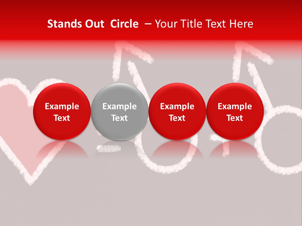 Pictogram Court Equality PowerPoint Template