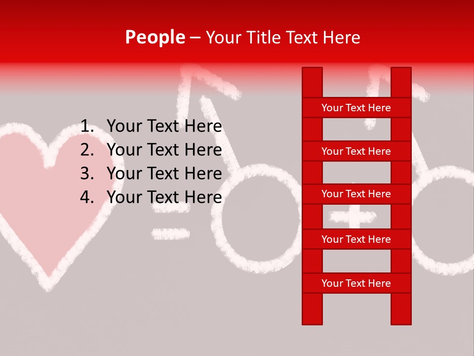 Pictogram Court Equality PowerPoint Template