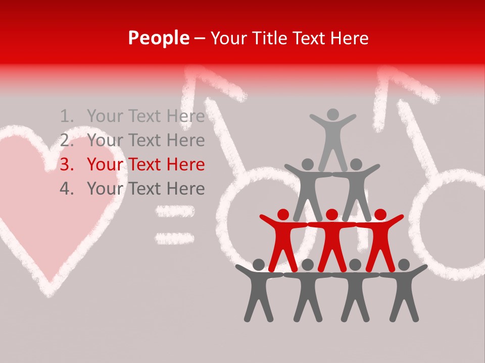 Pictogram Court Equality PowerPoint Template