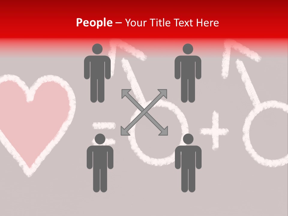 Pictogram Court Equality PowerPoint Template