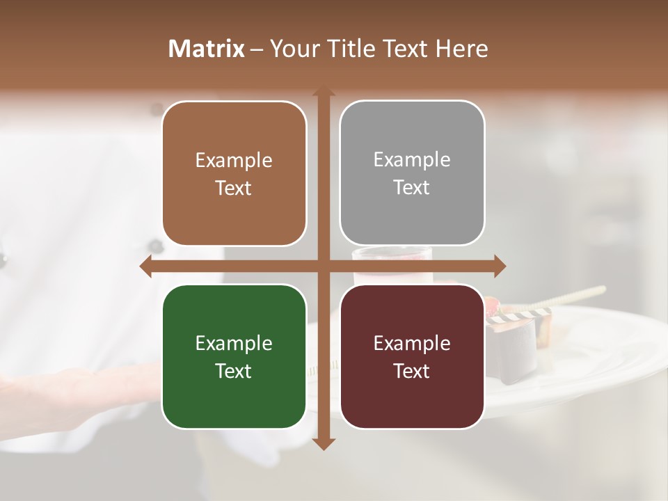 Adult Commercial Kitchen PowerPoint Template