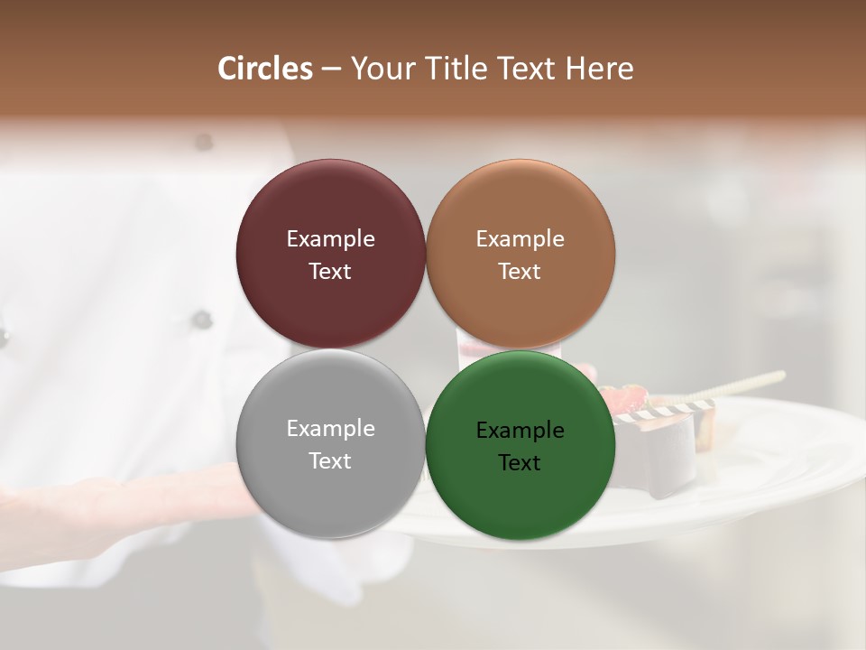 Adult Commercial Kitchen PowerPoint Template