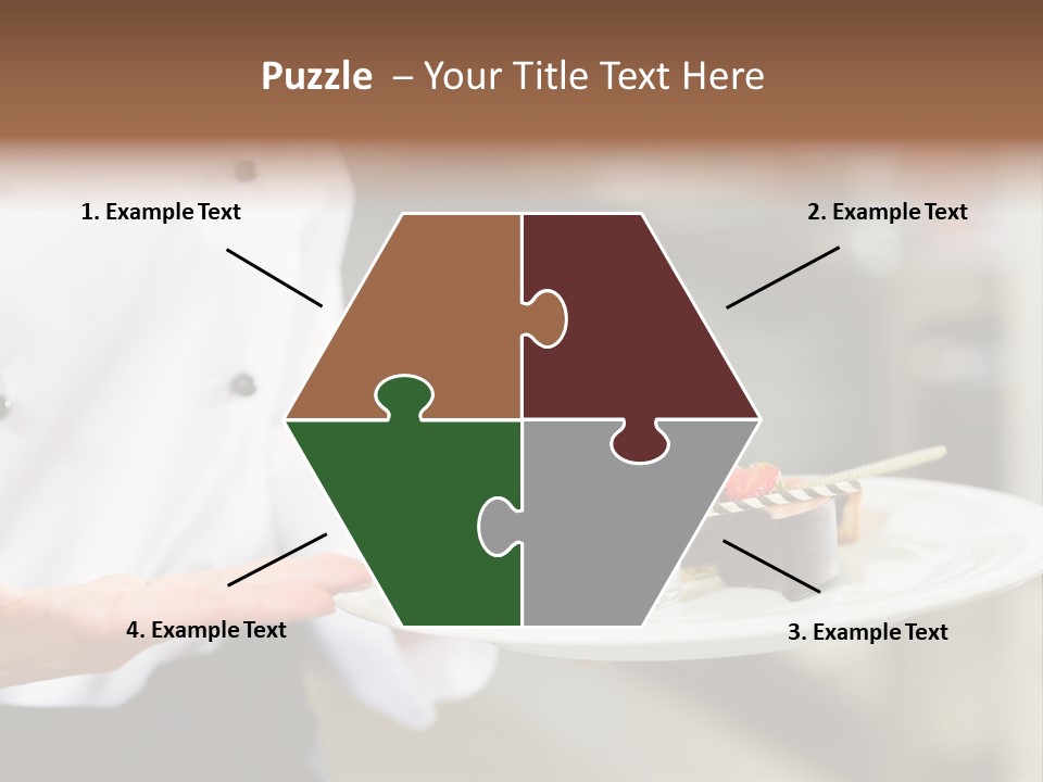 Adult Commercial Kitchen PowerPoint Template