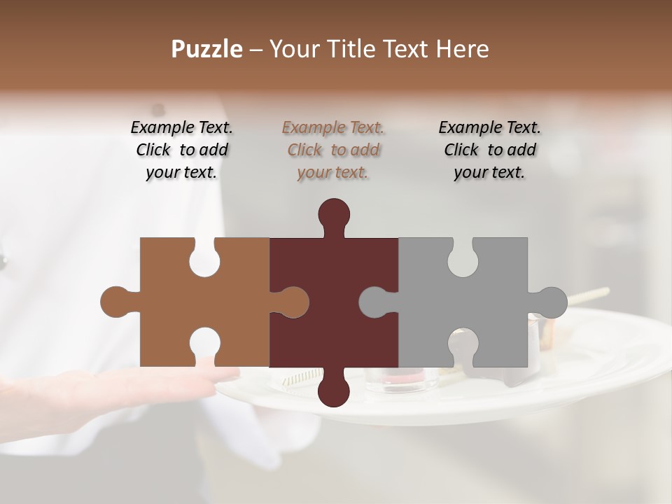 Adult Commercial Kitchen PowerPoint Template