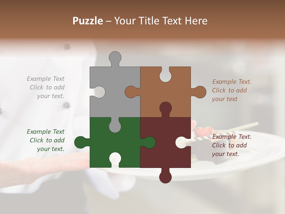 Adult Commercial Kitchen PowerPoint Template